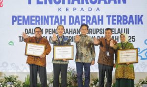 Pemkot Bogor Dinobatkan KPK sebagai Kota Terbaik