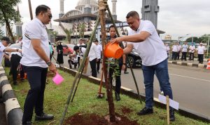 Bupati Bogor Pimpin Korve Tanam 1.000 Pohon